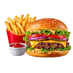 Burger & Fries