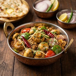 Mushroom Kadhai