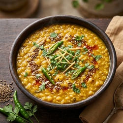 Dal Fry Jeera Hari Mirch