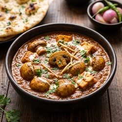 Mushroom Paneer
