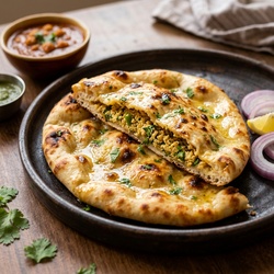 Paneer Stuffed Naan