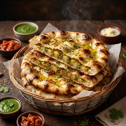 Aloo Stuffed Naan