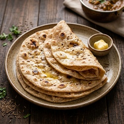 Jeera Butter Roti