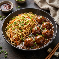 Chilli Paneer Chow Mein