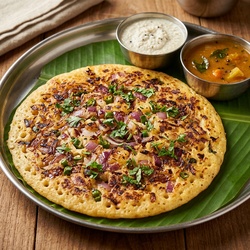 Onion Uttapam