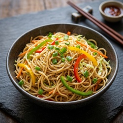 Veg Hakka Noodles