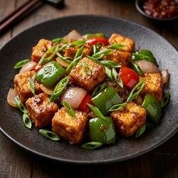 Chilli Paneer Dry