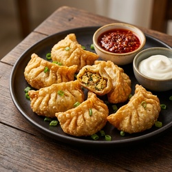 Paneer Fried Momos