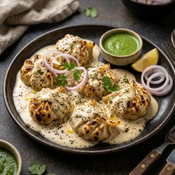Paneer Tandoori Afghani Momo
