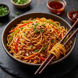 Chilli Garlic Noodles