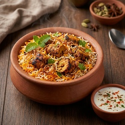 Chaap Biryani