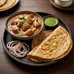 Boti Chaap + 1 Paratha