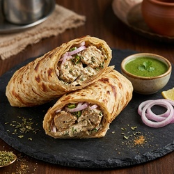 Afgani Chaap Roll (1 Pc)