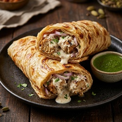 Malai Chaap Roll (1 Pc)