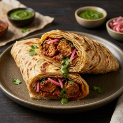 Chaap Boti Roll (1 Pc)