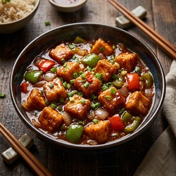 Chilli Paneer Gravy