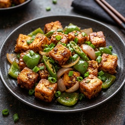 Chilli Paneer Dry