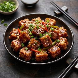 Paneer Manchurian Dry