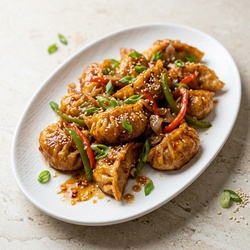 Paneer Honey Chilli Momos