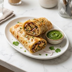Garlic Chaap Roll