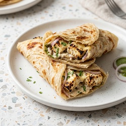 Paneer Malai Tikka Roll