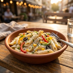 White Sauce Pasta