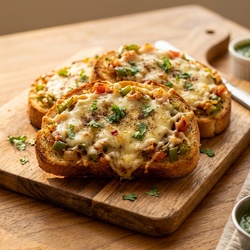 Masala Cheese Bread
