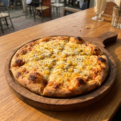 Cheese & Corn Pizza