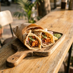 Paneer Tikka Roll