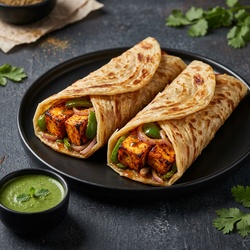 Paneer Tikka Roll