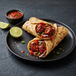 Super Spicy Chaap Roll
