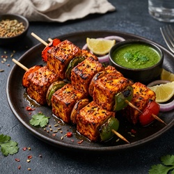 Paneer Achari Tikka