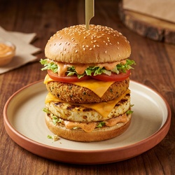 Desi Spl. Double Dak Burger