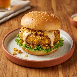 Golden Corn Burger