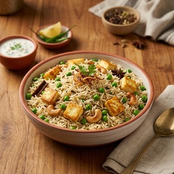 Matar Paneer Pulao