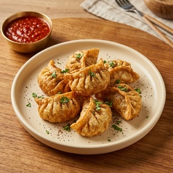Veg Fried Momos