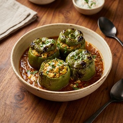 Stuffed Capsicum