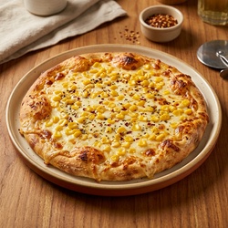 Golden Corn Cheese Pizza